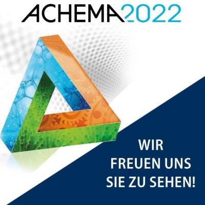 Die Messe ACHEMA 2022 steht an