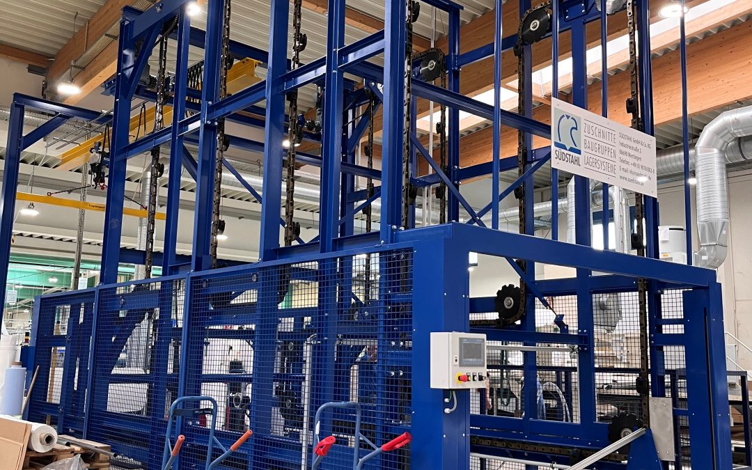 Investing in efficiency: our new paternoster shelf